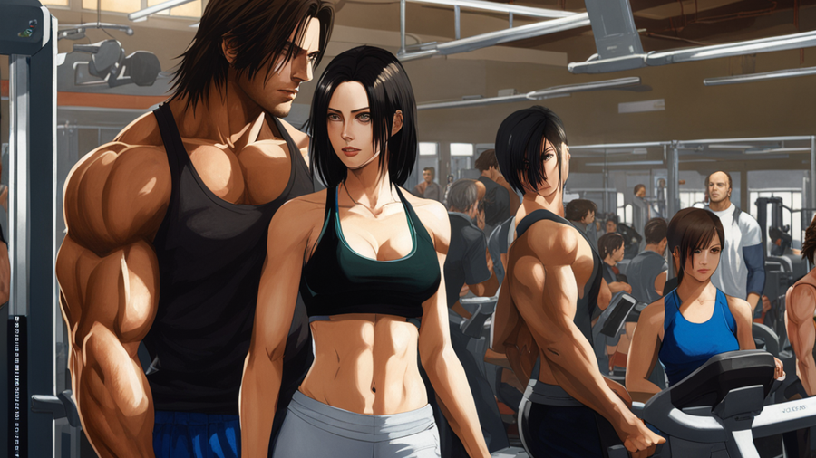 Sweat and Sin: A Gym Romance - part 1